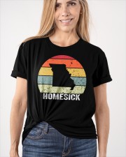 Vintage Homesick Missouri Classic T-Shirt apparel-classic-tshirt-lifestyle-front-101