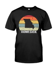 Vintage Homesick Missouri Classic T-Shirt front