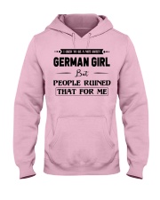 German Girl - But People Ruined Hooded Sweatshirt front