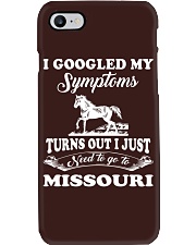Google My Symptoms - Go To Missouri Phone Case tile