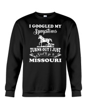 Google My Symptoms - Go To Missouri Crewneck Sweatshirt tile