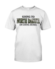 Going To North Dakota Landscape Classic T-Shirt tile