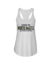 Going To North Dakota Landscape Ladies Flowy Tank tile