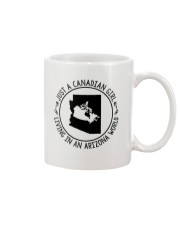 CANADIAN GIRL LIVING IN ARIZONA Mug tile