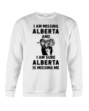 Alberta Is Missing Me Crewneck Sweatshirt tile