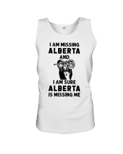 Alberta Is Missing Me Unisex Tank tile
