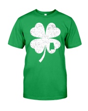 Alabama Map - Four Leaf Clover Classic T-Shirt front