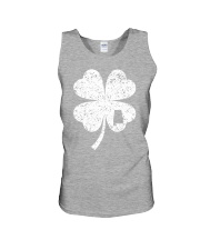Alabama Map - Four Leaf Clover Unisex Tank tile