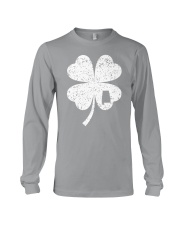 Alabama Map - Four Leaf Clover Long Sleeve Tee tile