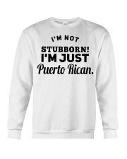 I'M JUST PUERTO RICAN Crewneck Sweatshirt tile