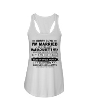 Sorry Guys I'm Married - Massachusetts Man Ladies Flowy Tank tile