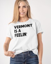 Vermont Is A Feeling Classic T-Shirt apparel-classic-tshirt-lifestyle-front-100
