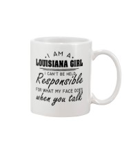 Louisiana girl can't be held responsible Mug tile