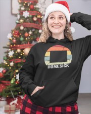 Vintage Homesick Colorado Hooded Sweatshirt custom-hoodie-sweatshirt-lifestyle-front-209