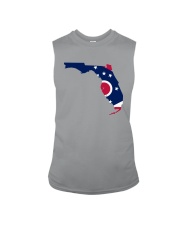 OHIO FLAG IN FLORIDA Sleeveless Tee tile