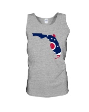 OHIO FLAG IN FLORIDA Unisex Tank tile