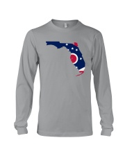 OHIO FLAG IN FLORIDA Long Sleeve Tee tile