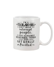 Colorado girl mean to interrupt - get excited Mug tile