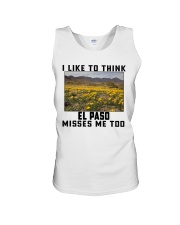 El Paso Misses Me Too Unisex Tank tile