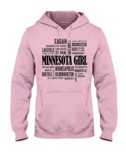 Minnesota Girl Cities Hooded Sweatshirt front