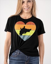 Amarillo - Heart Vintage Classic T-Shirt apparel-classic-tshirt-lifestyle-front-101