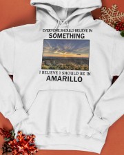 Should Be In Amarillo Hooded Sweatshirt apparel-hooded-sweatshirt-lifestyle-front-65