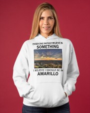 Should Be In Amarillo Hooded Sweatshirt apparel-hooded-sweatshirt-lifestyle-front-86