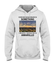 Should Be In Amarillo Hooded Sweatshirt front