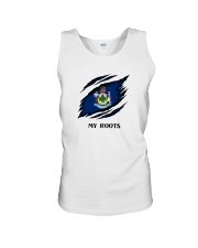 Flag Maine My Roots Unisex Tank tile