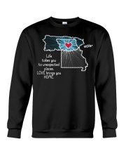 PUERTO RICO MISSOURI LOVE BRINGS YOU HOME Crewneck Sweatshirt tile