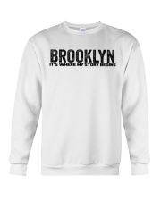 Brooklyn - My Story Begins Crewneck Sweatshirt tile