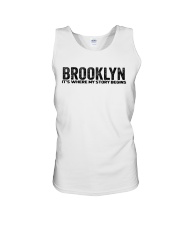 Brooklyn - My Story Begins Unisex Tank tile