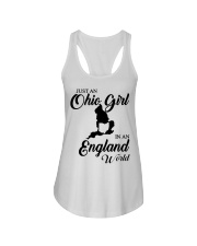 OHIO GIRL IN ENGLAND Ladies Flowy Tank tile