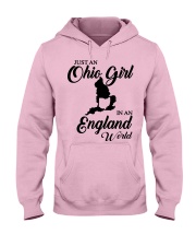 OHIO GIRL IN ENGLAND Hooded Sweatshirt front