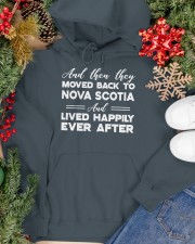 Move Back To Nova Scotia Hooded Sweatshirt apparel-hooded-sweatshirt-lifestyle-front-70