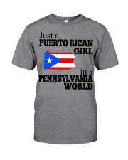 PUERTO RICAN GIRL IN PENNSYLVANIA Classic T-Shirt front