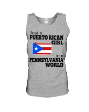 PUERTO RICAN GIRL IN PENNSYLVANIA Unisex Tank tile