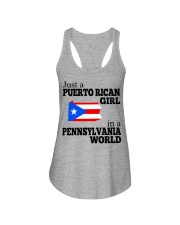PUERTO RICAN GIRL IN PENNSYLVANIA Ladies Flowy Tank tile