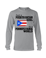 PUERTO RICAN GIRL IN PENNSYLVANIA Long Sleeve Tee tile