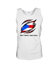 Don't Forget Your Roots - Puerto Rico Unisex Tank tile