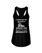 Google My Symptoms - Go To Brooklyn Ladies Flowy Tank tile