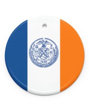 Flag Brooklyn Circle ornament - single (porcelain) front