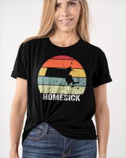 Vintage Homesick Massachusetts Classic T-Shirt apparel-classic-tshirt-lifestyle-front-101