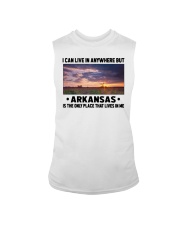Arkansas Only Place Lives In Me Sleeveless Tee tile