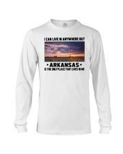 Arkansas Only Place Lives In Me Long Sleeve Tee tile