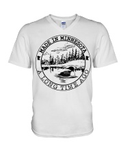 MADE IN MINNESOTA V-Neck T-Shirt tile