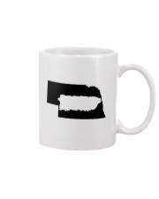 MAP PUERTO RICO IN NEBRASKA Mug tile