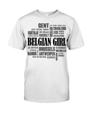 Belgium girl cities Classic T-Shirt tile
