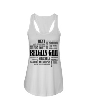 Belgium girl cities Ladies Flowy Tank tile