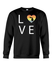 Michigan Love Crewneck Sweatshirt tile